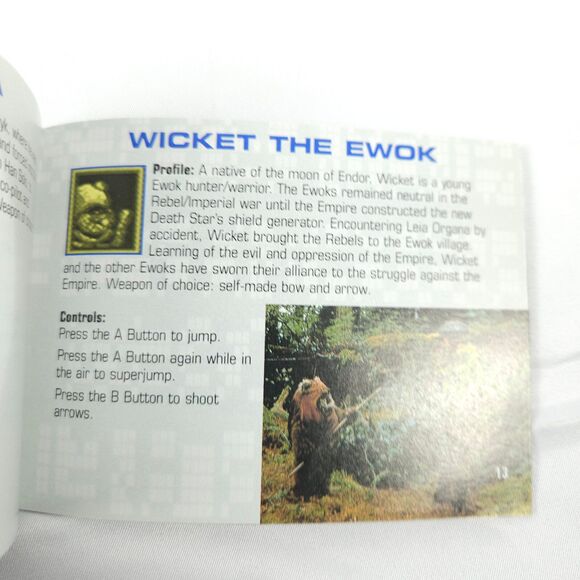 Super Star Wars Return of the Jedi GameBoy Instruction Booklet Manual *ONLY* - Picture 6 of 7